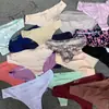 Calcinha Fio Dental Europeia e Americana Sem Costura Transfronteiriça para Mulheres, Roupa Íntima Feminina de Seda Gelada Peça Única, Roupa Íntima Sexy de Algodão Puro com Corte Casual para Mulheres