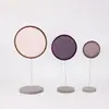 Suporte Personalizado de Alta Qualidade para Exibição de Joias Colares Redondos Coloridos de Vários Tamanhos Suporte para Vitrine Adereços para Fotografia Suporte para Joias