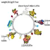 Europeu e Americano Transfronteiriço Mais Vendido Fofo Elemento de Desenho Animado Bob Esponja Acessórios de Joias Pulseira de Liga de Zinco Atacado