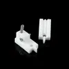 Seis Mariposas Base Blanca de Alta Calidad S518N Pie Prensatelas para Cremallera Invisible de Plástico Base Plana de Plástico para Máquina de Coser de Cama Plana
