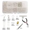 Accesorios de joyería para hacer tú mismo joyería pendientes ganchos para orejas pulseras pulseras collares materiales para abalorios hechos a mano juego de herramientas