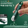 Em estoque Terno de Cortador de Unhas Verde Escuro de Quatro Peças Anti-respingo Alemão Cortador de Unhas Doméstico Ferramenta de Manicure Cortador de Manicure