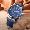 Venta al por mayor de fábrica geneva geneva falso Reloj de pulsera para hombre de tres ojos y seis agujas para hombre 071