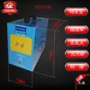 Máquina de Calentamiento por Inducción de Alta Frecuencia 220V Calentador Metálico Pequeño Máquina de Calentamiento Electromagnético Horno de Fusión Templado Revenido Fundición