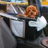 Nuevo asiento de seguridad para coche para perros pequeños de Amazon con lazo, lindo y portátil, nido portátil para mascotas de control central