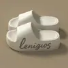 Chinelos com plataforma para aumentar a altura para mulheres, sandálias de EVA macias, antiderrapantes, para uso externo, espessadas, sapatos de verão femininos para praia com sensação confortável