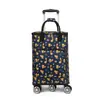 Carrinho de compras doméstico carrinho de compras leve dobrável roda universal carrinho bolsa térmica carrinho de compras de supermercado atacado