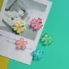 Accesorios de Resina con Margaritas Degradadas Pegamento Blanco DIY Diadema Accesorios para el Cabello Funda para Teléfono Móvil Imán para Refrigerador Parche de Belleza