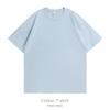 Playera de Manga Corta para Hombre Verano 2025 Algodón Cuello Redondo 230g Camiseta Básica Holgada Moderna Versátil Casual Adolescentes