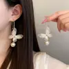 Pendientes Dulces de Corazón Gota de Agua Lazo Borla con un Diseño Lujoso y de Alta Gama, Pendientes de Botón Estilo Nuevo 2026