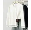 2026 Tallas Grandes para Mujer Otoño Nueva Moda Blusa Base de Manga Larga con Adorno de Encaje Top 0892