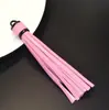 Mismo Color de Fondo Borla de Cuero Campana Negra Amazon Silicona Pulsera de Cuentas de Madera Accesorios de Joyería Accesorios de Pegamento Gotas 25 Colores
