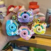 Coelhinho Flor de Cerejeira Mini Fofo Diário do Oceano Câmera de Projeção Chaveiro Desenho Animado Pingente Brilhante para Bolsa Brinquedo Infantil