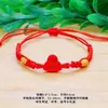 Pulsera de Éxito para el Examen de Admisión Universitaria del Año del Caballo 2026 para Estudiantes, Pulsera Roja de Buena Suerte para el Examen de Admisión a la Escuela Secundaria