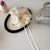 Goma de pelo tipo Scrunchie con cordón y lazo de encaje estilo coreano para mujer, Accesorio de pelo de cinta de alta gama, Goma para el pelo suave y versátil
