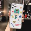 Funda para teléfono Apple 13Promax personalizada creativa iPhone11 todo incluido transparente 12 amantes para 14 a prueba de caídas