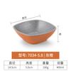 Plato con sabor a melamina, olla caliente comercial, plato para salsa de barbacoa, plato para condimentos, plato de dos compartimentos y tres compartimentos, plato de plástico para refrigerios.