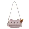 Bolso de Hombro Lindo, Bolso de Mano Ligero Estilo Nuevo de Dibujos Animados para Niñas, Gran Capacidad, Bolso de Hombro Lindo, Dropshipping Disponible