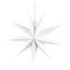 Pingente de estrela de nove pontas decoração de festa de Natal abajur layout de cena festiva de shopping pingente de estrela de origami transfronteiriço