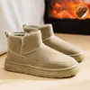 Botas de Nieve del Noreste para Hombre Invierno Terciopelo Cálido Zapatos Grandes de Algodón para Hombre Integrado de Piel Antifrío Zapatos de Pan Antideslizantes e Impermeables