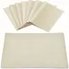 2025 Mantel Popular con Forma de Abanico de Bambú sin Degradado, Impermeable, a Prueba de Aceite y Anti-Quemaduras, Forma de Abanico Redondo, Sin Lavado, Fabricante