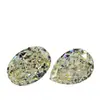 5A beige diamante de alto carbono corte Flor de Hielo fábrica de gemas artificiales Wuzhou joyería artesanal de gemas distribución transfronteriza