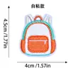 Parches bordados de dibujos animados de moda sin costura para gorras de béisbol, candados, tréboles de cuatro hojas, discos, bolsos, zapatos y sombreros