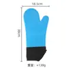 Guantes Antiescaldaduras Específicos para Horno, Transfronterizos, Forrados de Algodón, Antideslizantes, Resistentes a Altas Temperaturas, Horneado en Microondas, Guantes de Aislamiento Térmico de Silicona Extendido