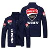 Jaqueta jaqueta nova 2021 com logo de carro preto masculina casual solta plus size Jaqueta cardigã masculina bonita