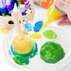 Set de Pinceles de Esponja para Pintura Infantil Transfronterizo Jardín de Niños DIY Pintura Creativa Graffiti Rodillo Pincel de Esponja Venta al por Mayor