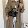 2026 Bolso de Mano para Mujer de Otoño Bolso de Mano Moda Hebilla Versátil Color Sólido Diseño Casual Bolso Cruzado
