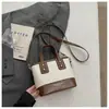Bolso cubo de moda transfronterizo para mujer 2026 nuevo bolso de hombro vintage bolso de mano casual bolso cruzado de moda