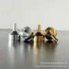 Dispensador de Perfume Funil Pequeno Funil de Metal Funil Prata Dourado Ferramenta de Dosagem para Transferir Perfume