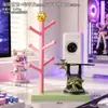 Soporte para control de videojuegos Bob Esponja, Exhibidor de accesorios PS5/Xbox, Soporte de escritorio para teléfono, Artículo de almacenamiento y decorativo