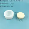 Forma de Silicone Soufflé para Brinquedos DIY de Alívio de Estresse, Fácil de Desenformar, Forma de Silicone de Grau Alimentício para Bolo Mousse Sabonete DIY