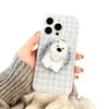 Estilo Original Fofo Ins Desenho Animado Padrão de Cachorro Adequado para Suporte Magnético Magsafe Celular Suporte de Forte Adsorção