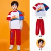 Disfraces de Cheerleading para Niños, Uniformes para Reuniones Deportivas de Estudiantes de Primaria, Disfraces para Presentación de Baile Grupal de Cheerleading de Jardín de Infancia