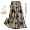 Roupas Femininas Plus Size, Novas Calças Saia de Alta Qualidade Estilo Chinês, Calças de Comprimento Três Quartos, Calças Casuais Femininas de Verão, Calças Femininas de Verão Soltas Emagrecedoras