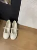 Sapatos Mary Jane de salto baixo estilo francês com laço brisa de outono para mulheres, novo modelo outono 2026 nas cores preto, damasco e café