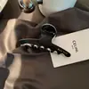 Lazy Wind ~ Pinza de Ácido Acético Francés Conmutador Corea del Sur Sentido Avanzado Horquilla de Doble Cara Horquilla para la Parte Posterior de la Cabeza Pinza de Tiburón Femenina