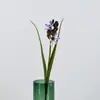 Galho Pequeno com 2 Folhas 42cm Jacinto Flor Artificial de Alta Qualidade Decoração de Casa Simulação Arranjo Floral Design Floral Criação de Arte Floral