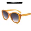 25 Novos Óculos de Sol Cat-Eye Transfronteiriços Tendência para Homens e Mulheres, Óculos de Sol Moda Retro Moderna para Desfiles e Fotos para Homens e Mulheres