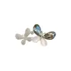Broche de Mariposa de Diamantes de Cristal de Lujo para Mujer, Pin Exquisito de Gama Alta, Fijo para Ropa, Elegante Ramillete, Accesorios para Suéter