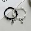 Pulsera de cuerda milanesa para pareja magnética de astronauta estrella de venta caliente transfronteriza, pulsera tejida a mano ajustable