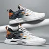 Zapatos para Hombre, Nuevos Modelos de Verano, Malla Transpirable, Ligeros, Amortiguadores, Tenis para Correr para Hombre, Zapatos para Estudiante, Zapatos Blancos, Transfronterizo