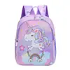 Nueva Mochila Escolar para Estudiante de Jardín de Infancia Dibujos Animados Lindo Unicornio Mochila para Niñas Moda Comercio Exterior Mochila de Gran Capacidad