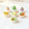 Molde de Silicona DIY Fruta Aguacate Sago Fruta Carambola Molde de Silicona para Pegamento de Cristal DIY Yeso Molde de Silicona Fácil de Desmoldar