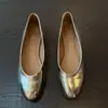 Versión de cuero suave~ Zapatos de mujer versátiles vintage con suelas suaves, empeine suave y cómodo, sin cordones, punta redonda, zapatos bajos