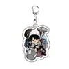 Ataque a los Titanes Anime Periféricos Allen Sanzhu Llavero Acrílico Mochila Escolar Estudiante Colgante Pequeño Colgante Pequeño