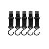 Outdoor Camping Armazenamento Rack Liga de alumínio Multi-Layer Storage tripé churrasco louça Armazenamento rack Armazenamento Net Bag Gancho